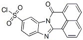 7-Oxo-7H-benzimidazo[2,1-a]benz[de]isoquinoline-10-sulfonyl chloride 结构式