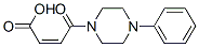 (2Z)-4-OXO-4-(4-PHENYLPIPERAZIN-1-YL)BUT-2-ENOIC ACID Structure
