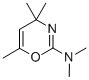 2-Dimethylamino-4,4,6-trimethyl-4H-1,3-oxazine 结构式