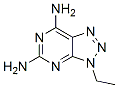 9-ethyl-2,4,7,8,9-pentazabicyclo[4.3.0]nona-1,3,5,7-tetraene-3,5-diami ne,7256-20-4,结构式