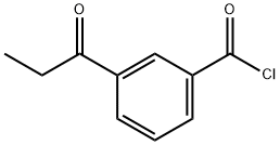Benzoyl chloride, 3-(1-oxopropyl)- (9CI) Structure