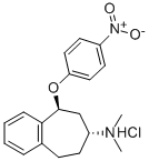 5H-Benzocyclohepten-7-amine, 6,7,8,9-tetrahydro-N,N-dimethyl-5-(4-nitr ophenoxy)-, monohydrochloride, trans-|