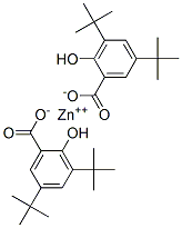 3,5-DI-TERT-BUTYLSALICYLIC ACID, ZINC SALT,72576-09-1,结构式