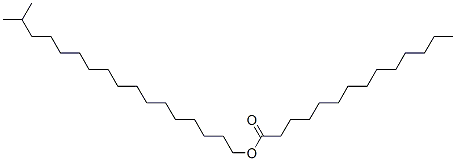 ミリスチン酸イソステアリル 化学構造式