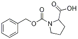 1-(benzyloxycarbonyl)pyrrolidine-2-carboxylic acid Structure