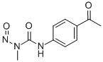 1-(p-아세틸페닐)-3-메틸-3-니트로소우레아