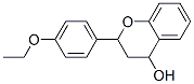 2-(4-Ethoxyphenyl)-3,4-dihydro-2H-1-benzopyran-4-ol,72594-24-2,结构式