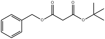 マロン酸ベンジルTERT-ブチル 化学構造式