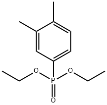 Diethyl (3,4-dimethylphenyl)phosphonate 化学構造式