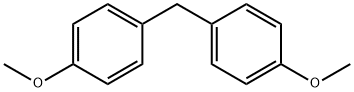 4,4-DIMETHOXYDIPHENYLMETHANE Structure