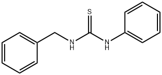 1-苯甲基-3-苯基-2-硫代脲,726-25-0,结构式