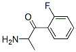 1-Propanone,  2-amino-1-(2-fluorophenyl)- 结构式