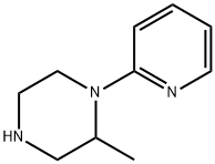 Piperazine, 2-methyl-1-(2-pyridinyl)- (9CI) 化学構造式