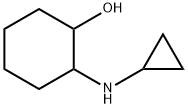 Cyclohexanol, 2-(cyclopropylamino)- (9CI) Structure