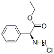 D/L-ALPHA-PHENYLGLYCINEETHYLESTER HYDROCHLORIDE Struktur