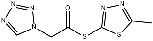 2-(1H-테트라졸-1-일)티오아세트산S-(5-메틸-1,3,4-티아디아졸-2-일)에스테르