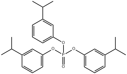 tris(3-isopropylphenyl) phosphate 结构式