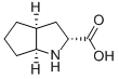 Cyclopenta[b]pyrrole-2-carboxylic acid, octahydro-, (2R,3aS,6aS)- (9CI) Structure