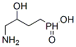 Phosphinic  acid,  (4-amino-3-hydroxybutyl)-  (9CI) Structure