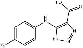 5-[(4-Chlorophenyl)amino]-1H-1,2,3-triazole-4-carboxylic<br>acid|