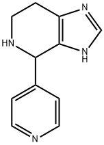 4-pyridin-4-yl-4,5,6,7-tetrahydro-3H-imidazo[4,5-c]pyridine Structure