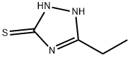3H-1,2,4-Triazole-3-thione,5-ethyl-1,2-dihydro-(9CI) Struktur