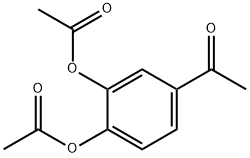 ACETIC ACID 2-ACETOXY-5-ACETYL-PHENYL ESTER 结构式