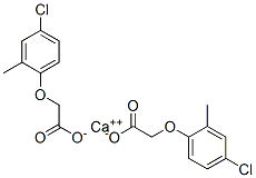 calcium (4-chloro-2-methylphenoxy)acetate  Structure