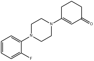 3-[4-(2-fluorophenyl)piperazino]-2-cyclohexen-1-one|