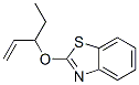 Benzothiazole, 2-[(1-ethyl-2-propenyl)oxy]- (9CI),72737-52-1,结构式