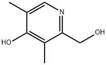 2-Pyridinemethanol, 4-hydroxy-3,5-dimethyl- (9CI) 化学構造式