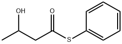 3-Hydroxy-thiobutyric acid S-phenyl ester Structure
