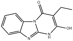 Pyrimido[1,2-a]benzimidazol-4(1H)-one, 3-ethyl-2-hydroxy- (9CI) 结构式