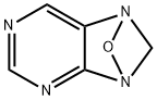 1,3-Methano[1,2,5]oxadiazolo[3,4-d]pyrimidine (9CI) 化学構造式