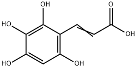 2-Propenoic acid, 3-(2,3,4,6-tetrahydroxyphenyl)- (9CI) 结构式