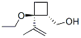 Cyclobutanemethanol, 2-ethoxy-2-(1-methylethenyl)-, (1R,2S)- (9CI),727429-08-5,结构式