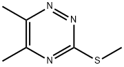 5,6-二甲基-3-(甲基硫烷基)-1,2,4-三嗪 结构式