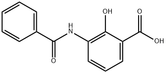 Benzoic acid, 3-(benzoylamino)-2-hydroxy- (9CI),727658-54-0,结构式
