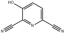 2,6-Pyridinedicarbonitrile, 3-hydroxy- (9CI) 结构式