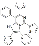 3,7-DIPHENYL-2,4,6-TRI-THIOPHEN-2-YL-1H-PYRROLO[3,2-C]PYRIDINE Structure
