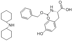 N-CARBOBENZOXY-L-TYROSINE DICYCLOHEXYLAMINE SALT|Z-L-酪氨酸二环己胺
