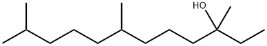 3,7,11-trimethyldodecan-3-ol Structure