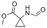 Cyclopropanecarboxylic acid, 1-(formylamino)-, methyl ester (9CI),72784-31-7,结构式