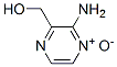 Pyrazinemethanol, 3-amino-, 4-oxide (9CI)|