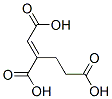 (E)-1-Butene-1,2,4-tricarboxylic acid Structure