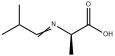 D-Alanine, N-(2-methylpropylidene)- (9CI) Structure