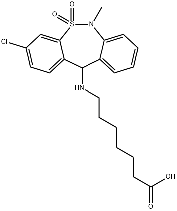 噻萘普汀, 72797-41-2, 结构式