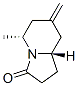 3(2H)-Indolizinone,hexahydro-5-methyl-7-methylene-,(5R,8aS)-(9CI) 结构式