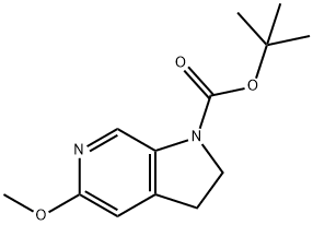 Tert-butyl-5-Methoxy-2,3-dihydropyrrolo[2,3-c-]pyridine-1-carboxylate|叔丁基-5-甲氧基-2,3-二氢吡咯并[2,3-C-]吡啶-1-甲酸酯