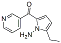 Methanone, (1-amino-5-ethyl-1H-pyrrol-2-yl)-3-pyridinyl- (9CI) 结构式